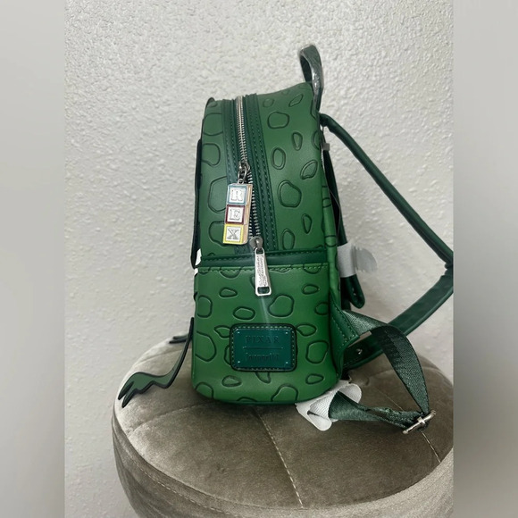 Loungefly Rex Dinosaur Cosplay Mini Backpack Disney Toy Story NEW Limited - Picture 5 of 9